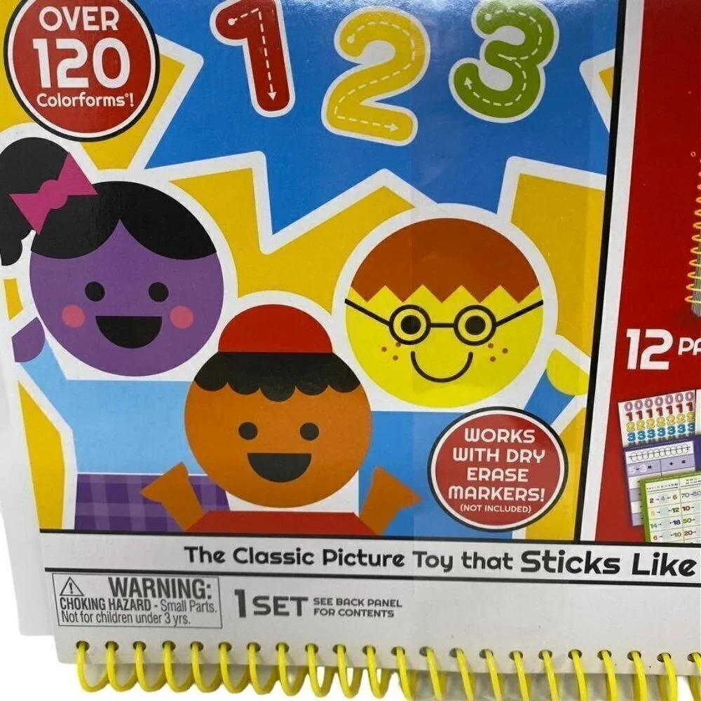 Colorforms On The Go Numbers Learning Book